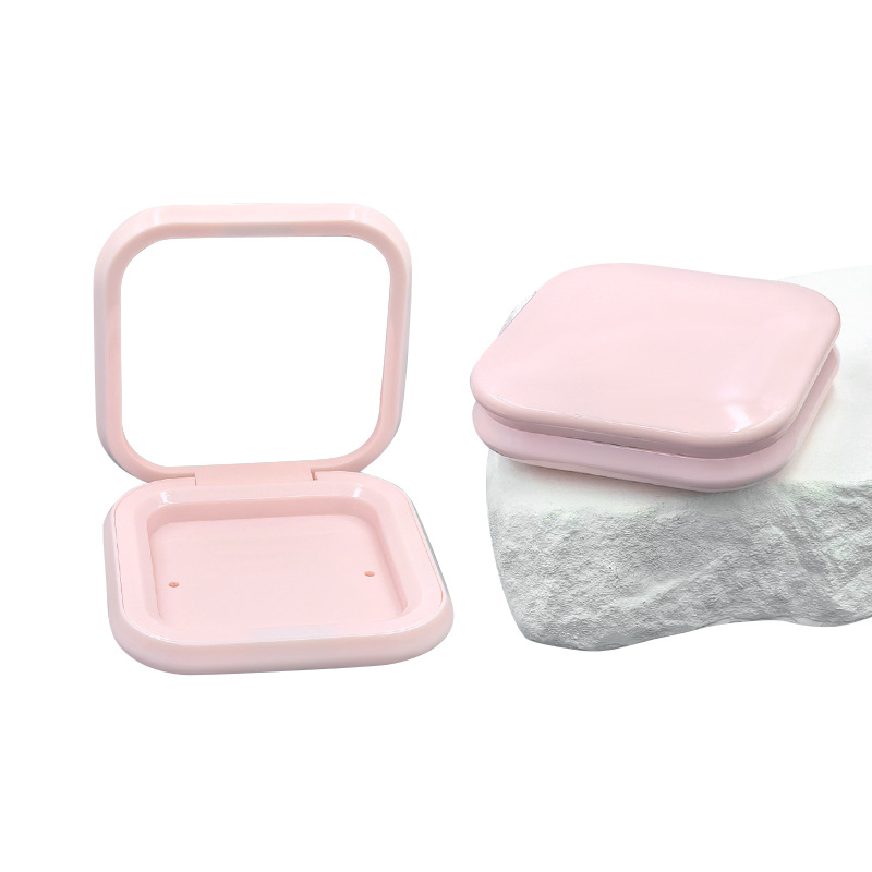 Magnetic 5g same style cream box with mirror blush box plastic packaging material high-end perfume solid perfume