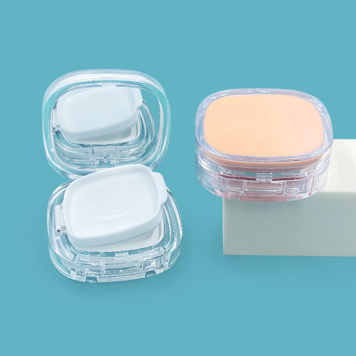 15g transparent square air cushion box empty box packaging CCBB cream liquid foundation packaging box cosmetic packaging material