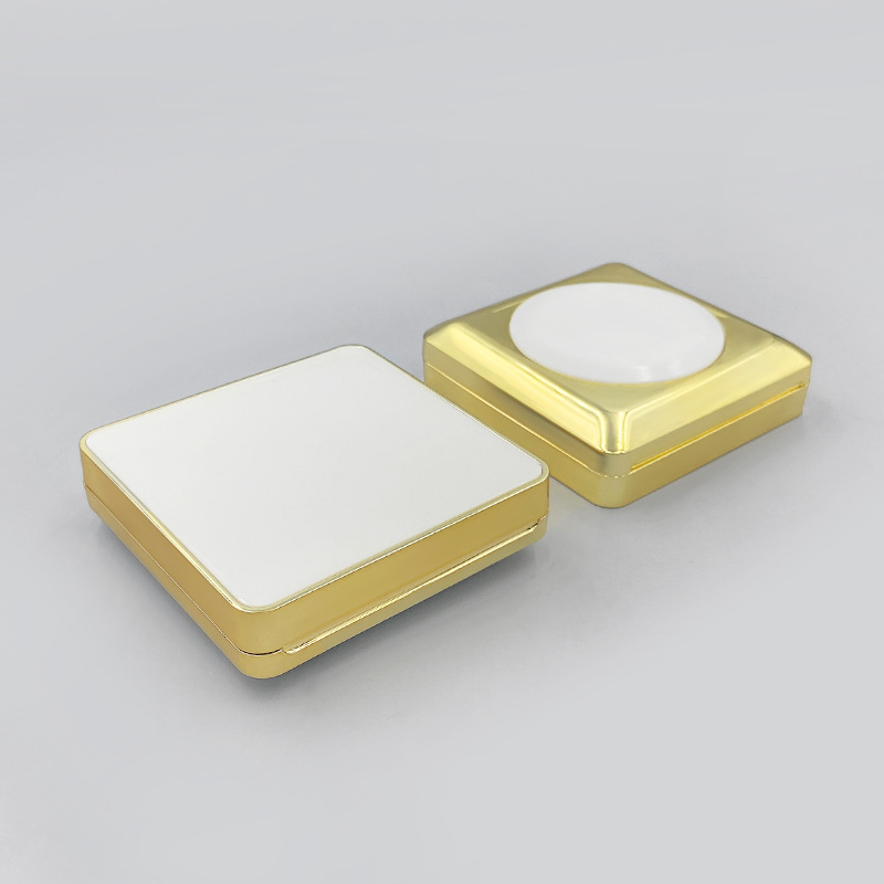 Customized square gold magnetic air cushion box BB cream liquid foundation packaging air cushion box cosmetic packaging material