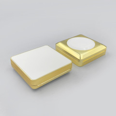 Customized square gold magnetic air cushion box BB cream liquid foundation packaging air cushion box cosmetic packaging material