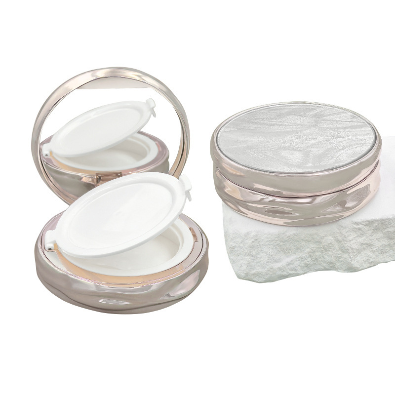 Round magnetic air cushion box empty box 15g makeup packaging air cushion concealer liquid foundation CC cream packaging box can be customized