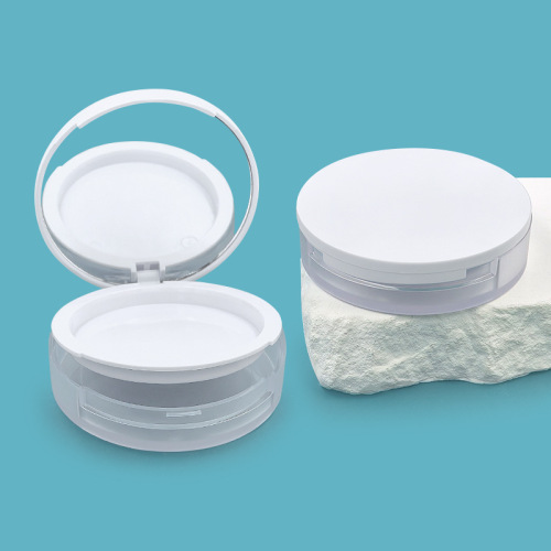 Magnetic false eyelash storage box apple white single layer double layer portable mirror blush
