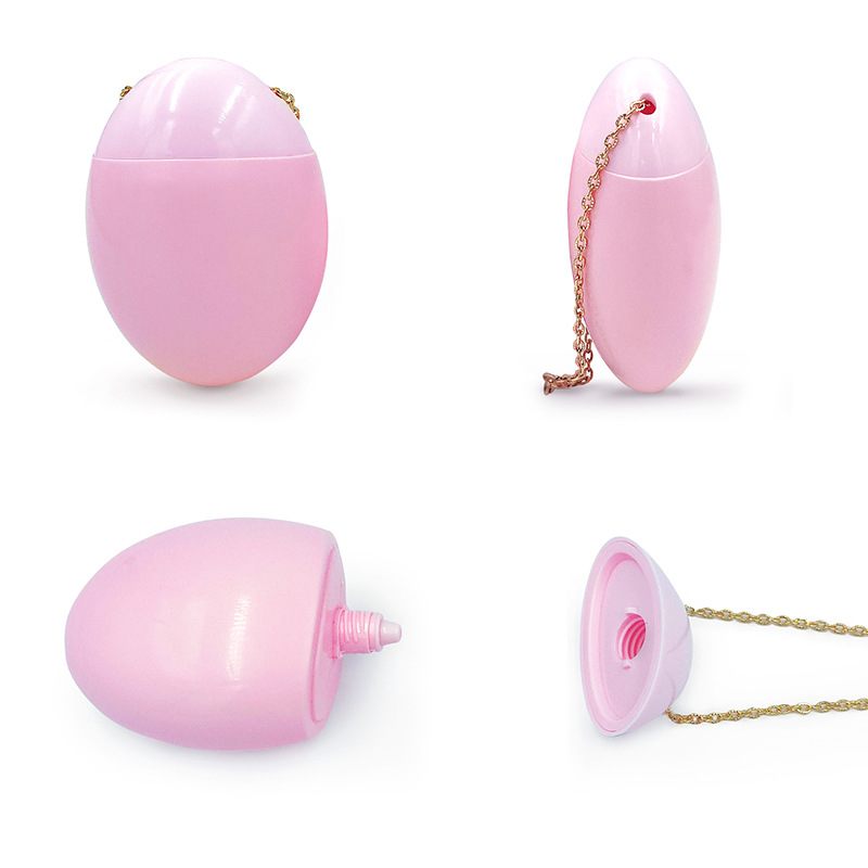 Hand cream bottle with chain sunscreen plastic bottle cosmetic packaging bottle isolation lotion sunscreen cream bottle packaging material