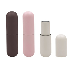 Lipstick tube round lip wax tube lipstick tube flat 80mm diameter empty tube