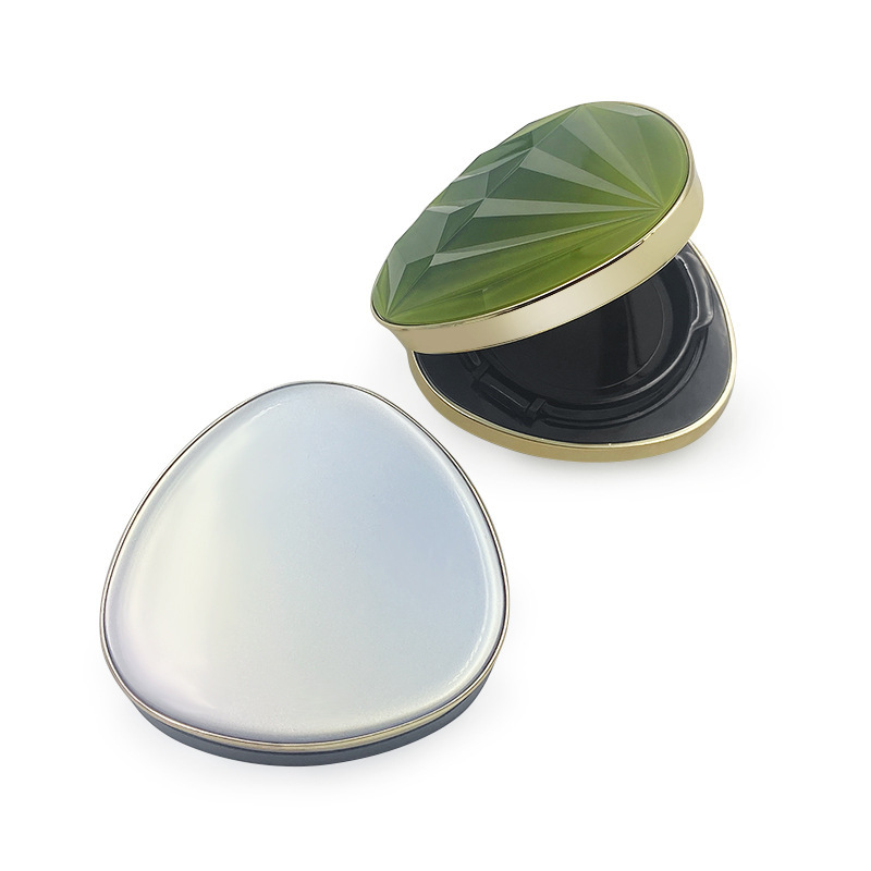 High-grade triangular diamond top piece magnetic buckle BB cream air cushion empty box liquid foundation packaging box makeup
