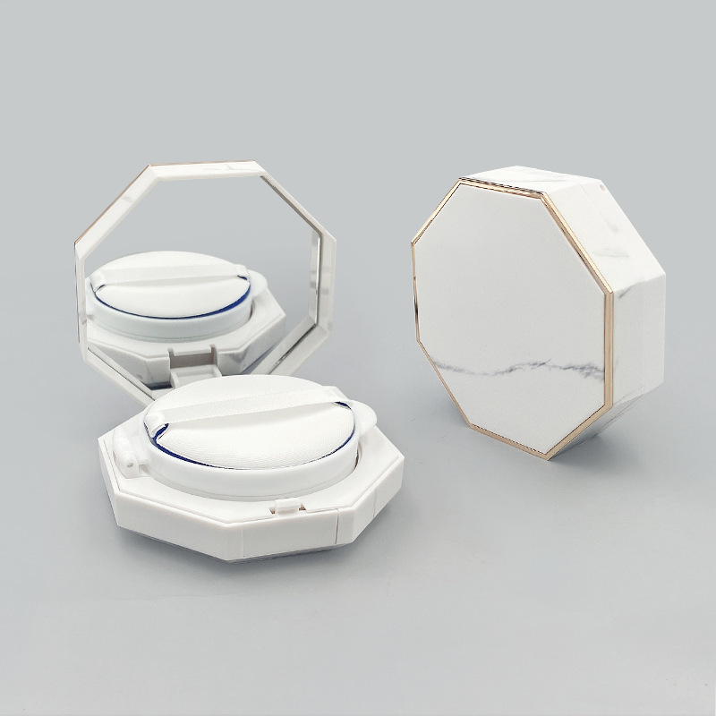 ABS 15g octagonal air cushion box BB cream liquid foundation air cushion empty box cosmetic packaging container