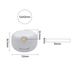 20g lip mask bottle packaging material Internet celebrity lip mask box with mirror lip balm sub-bottle can be customized