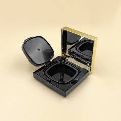 Korean hot-selling square gold-rimmed air cushion box cosmetic packaging air cushion quadrilateral air cushion bb cream packaging box