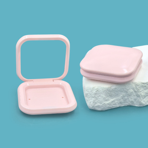 Magnetic 5g same style cream box with mirror blush box plastic packaging material high-end perfume solid perfume