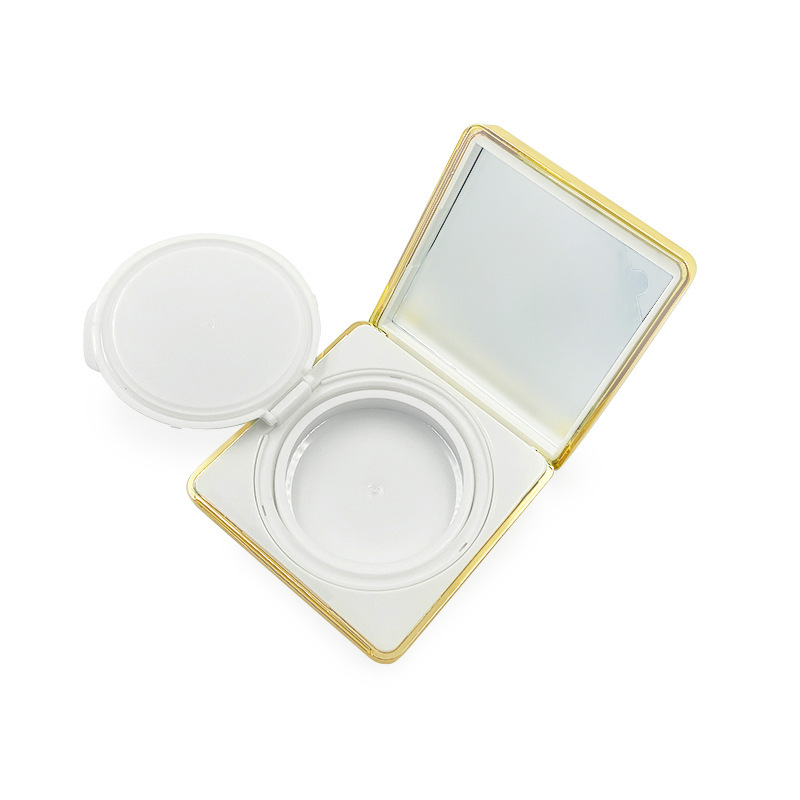 Customized square gold magnetic air cushion box BB cream liquid foundation packaging air cushion box cosmetic packaging material