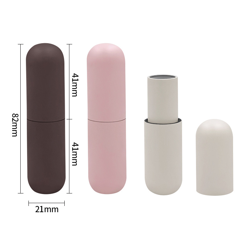 Lipstick tube round lip wax tube lipstick tube flat 80mm diameter empty tube