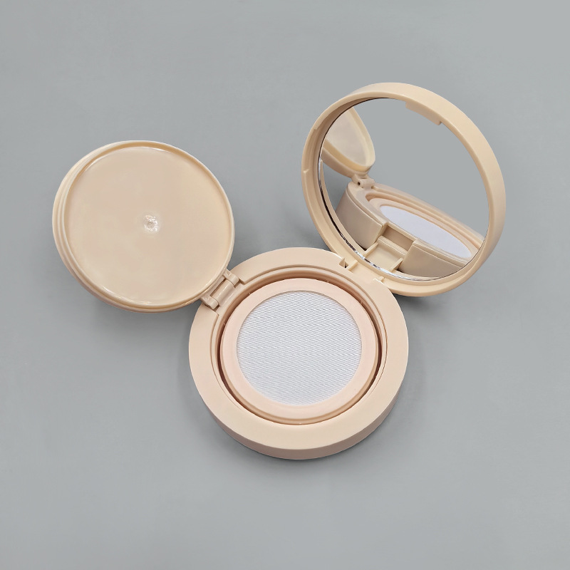 Custom magnetic button air cushion box 15g with mesh cosmetic packaging liquid foundation BB cream air cushion empty box