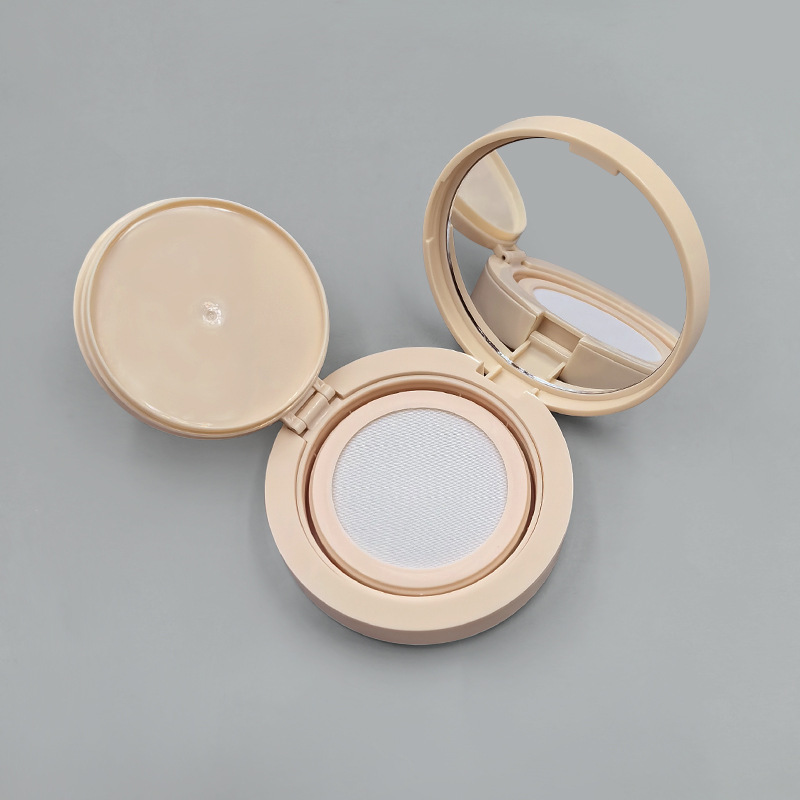 Custom magnetic button air cushion box 15g with mesh cosmetic packaging liquid foundation BB cream air cushion empty box