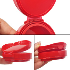 Red and black air cushion box round 15g concealer air cushion box BB cream cosmetic packaging material air cushion box makeup packaging material