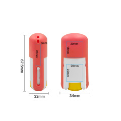 7g lithospermum ointment stick personalized design uncapped blush stick mouth wax sunscreen stick DIY bottle