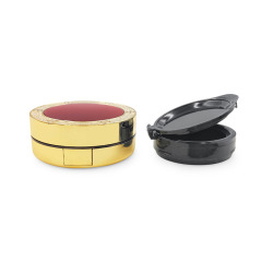 Red top plate gold-plated round air cushion box BB cream foundation liquid packaging box cosmetic packaging container