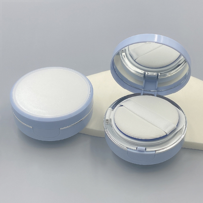 Mint blue air cushion box packaging material homemade air cushion cc liquid foundation packaging empty shell empty box air cushion empty box