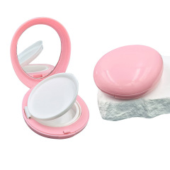 Wholesale 15g egg-shaped air cushion box container cross-border compact container cosmetic packaging cosmetic packaging material