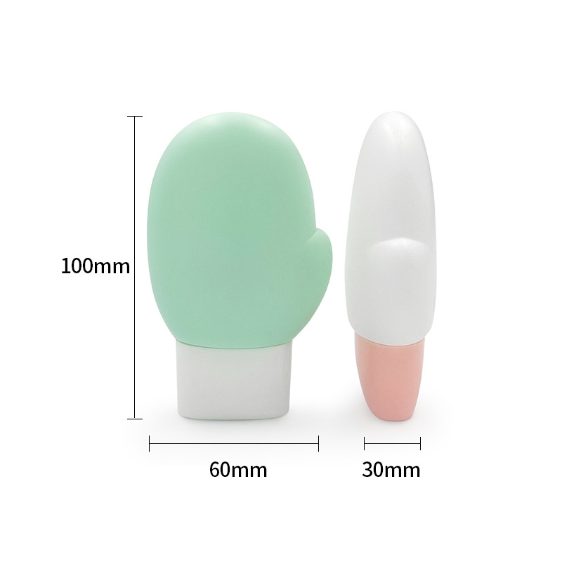 60ML hand cream bottle small gloves children's moisturizer skin care products empty bottle cosmetics packaging