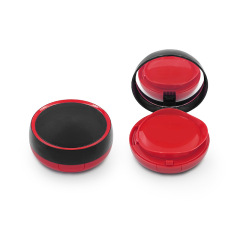 Red and black air cushion box round 15g concealer air cushion box BB cream cosmetic packaging material air cushion box makeup packaging material
