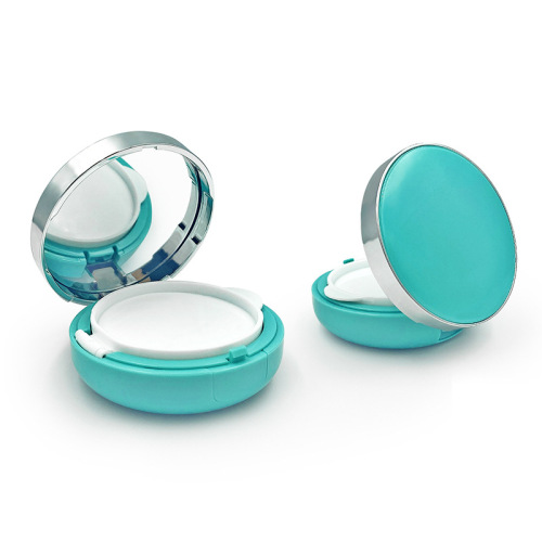 Air cushion box packaging empty box cosmetic packaging DIY homemade liquid foundation CC cream box with sponge puff
