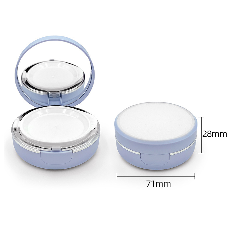 Mint blue air cushion box packaging material homemade air cushion cc liquid foundation packaging empty shell empty box air cushion empty box