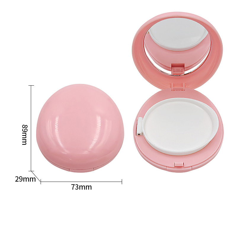 Wholesale 15g egg-shaped air cushion box container cross-border compact container cosmetic packaging cosmetic packaging material