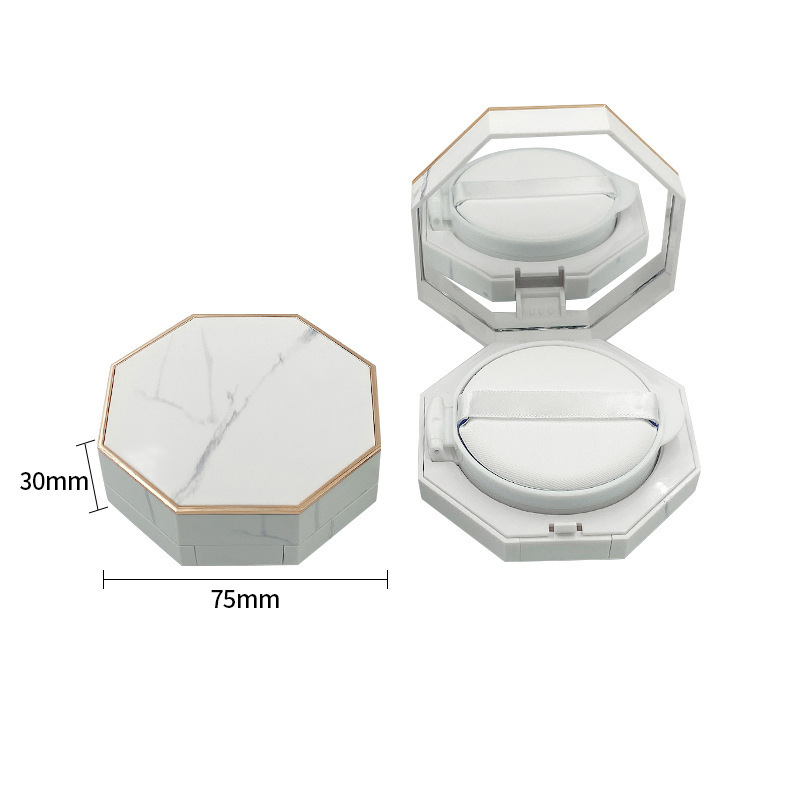 ABS 15g octagonal air cushion box BB cream liquid foundation air cushion empty box cosmetic packaging container