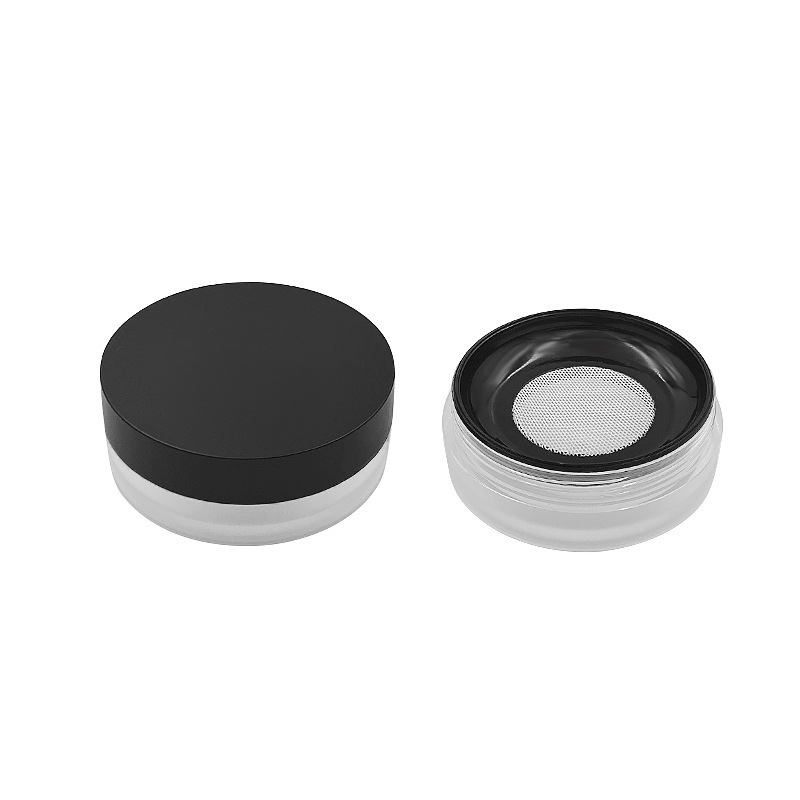 Loose powder box packaging material empty box 10g 20g portable sample containing powder puff loose powder packaging box packaging material