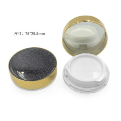 Round double-layer air cushion box empty box Pressed powder air cushion BB cream CC cream concealer dual-purpose two-in-one packaging box packaging material
