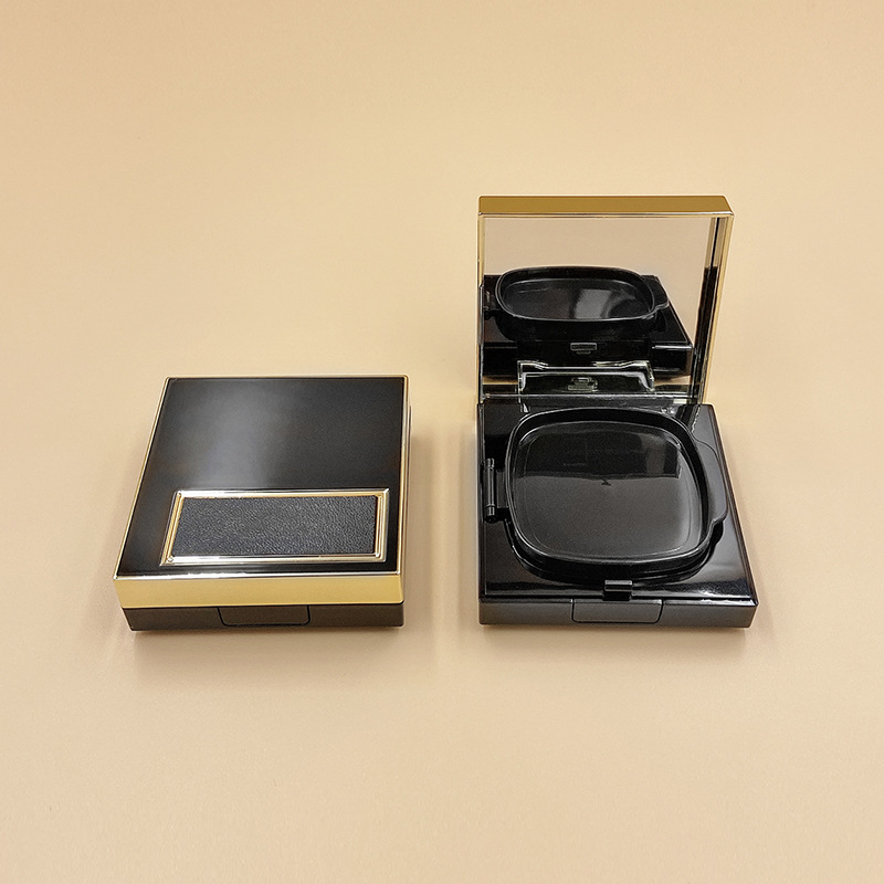 Korean hot-selling square gold-rimmed air cushion box cosmetic packaging air cushion quadrilateral air cushion bb cream packaging box