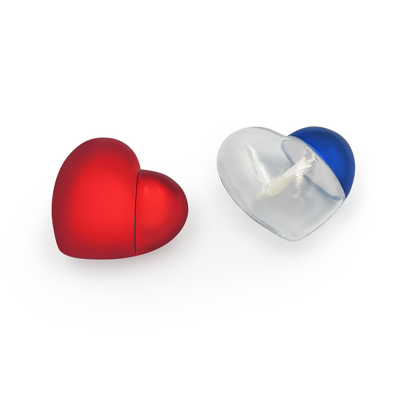 Hot-selling lip glaze tube, small heart-shaped lip gloss tube, lip glaze packaging material, makeup cosmetics, lipstick, lip glaze
