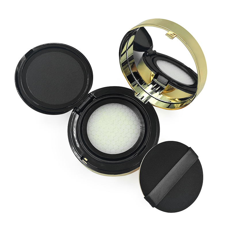 Air cushion box packaging material Air cushion empty box can be noted to help assemble powder box makeup powder box with powder puff packaging material