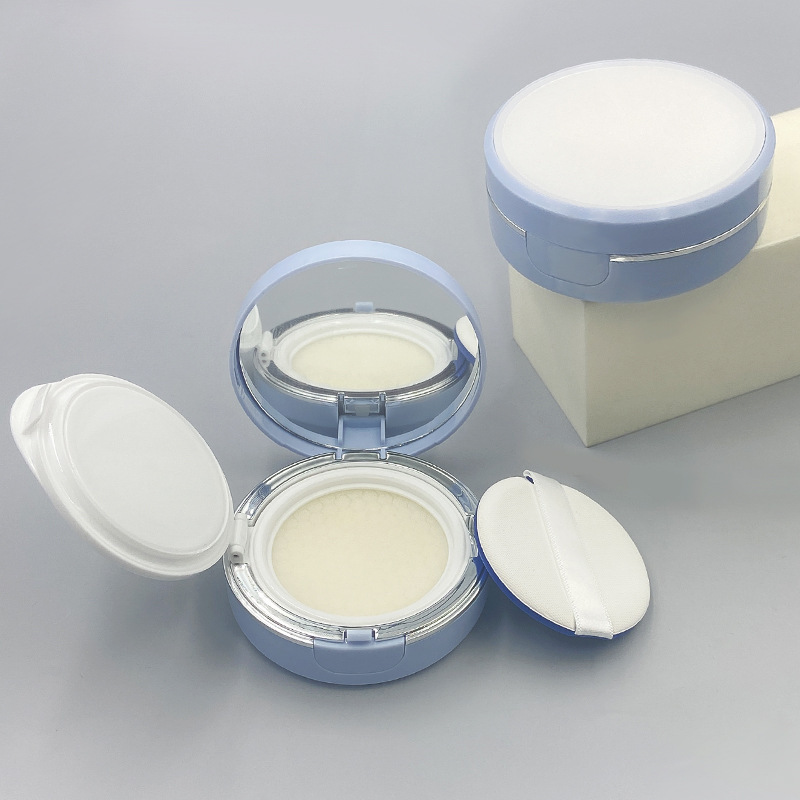 Mint blue air cushion box packaging material homemade air cushion cc liquid foundation packaging empty shell empty box air cushion empty box