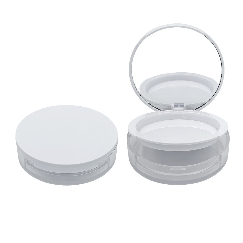 Magnetic false eyelash storage box apple white single layer double layer portable mirror blush