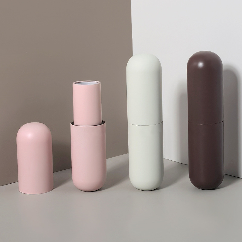 Lipstick tube round lip wax tube lipstick tube flat 80mm diameter empty tube