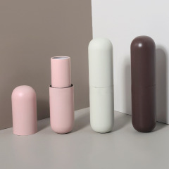 Lipstick tube round lip wax tube lipstick tube flat 80mm diameter empty tube