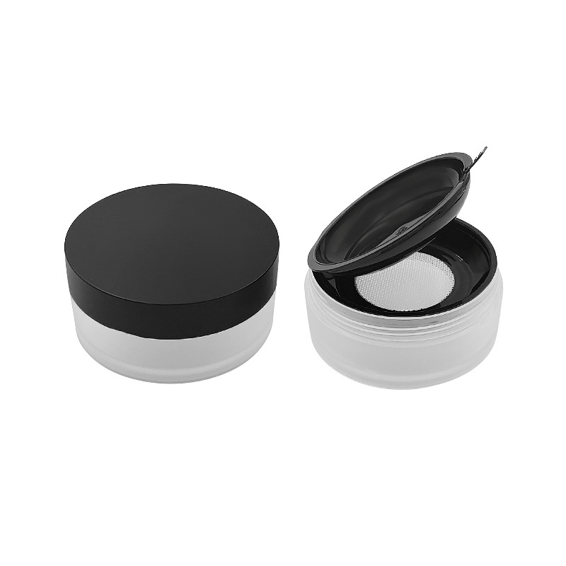 Loose powder box packaging material empty box 10g 20g portable sample containing powder puff loose powder packaging box packaging material