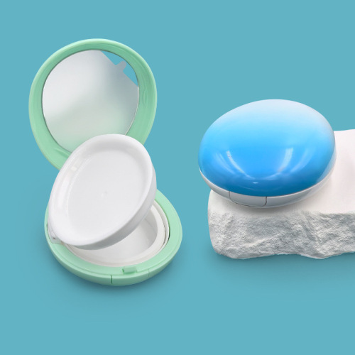 15g egg-shaped air cushion box container cross-border compact container cosmetic packaging cosmetic packaging material