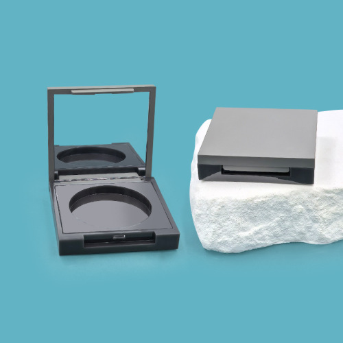 Square powder box packaging material highlight contour blush powder integrated box makeup cosmetics packaging material