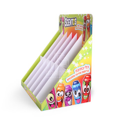 Factory customized stationery paper display box for the school season