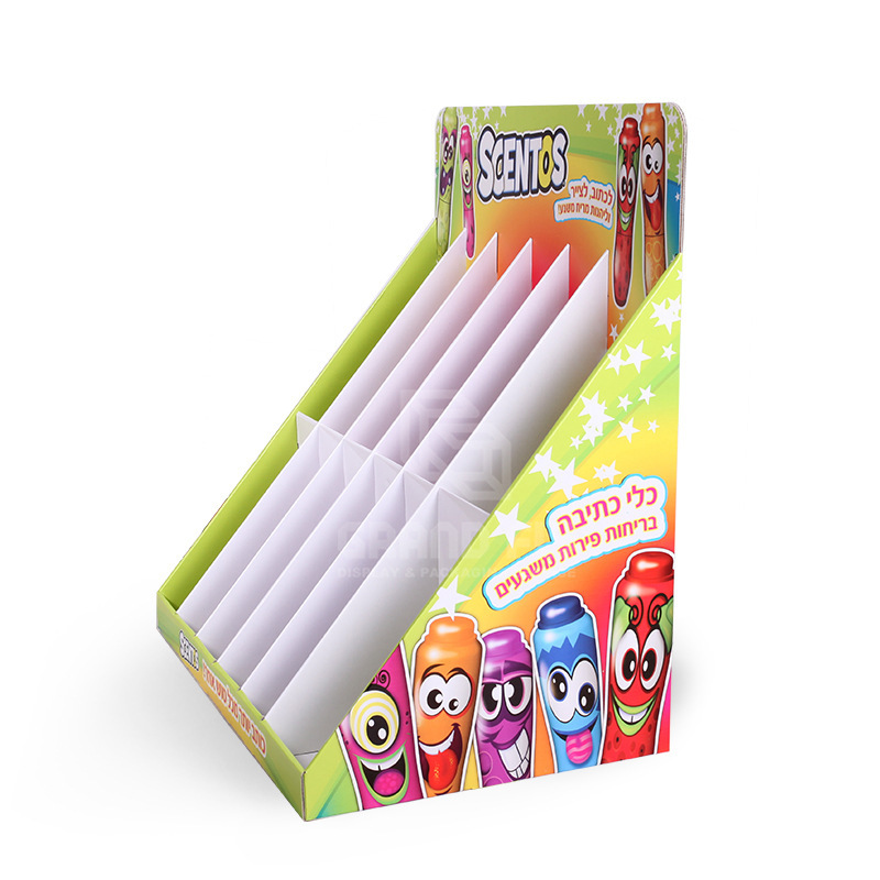 Factory customized stationery paper display box for the school season