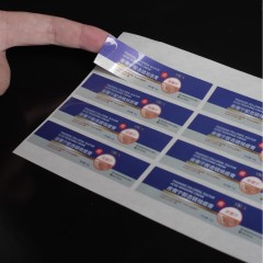 Skin care beauty label cosmetic label sticker printing advertising sticker color on-demand printing