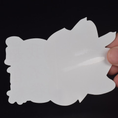 Label sticker discount logo product discount special-shaped self-adhesive label semi-adhesive sticker manufacturer