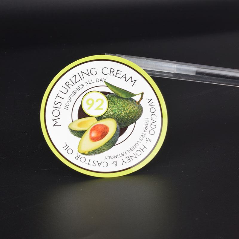 Daily chemical PVC label stickers Food packaging logo trademark printing coated paper self-adhesive label sticker production