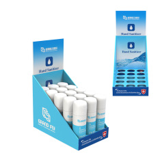 Manufacturers customized supermarket hand sanitizer countertop display box promotional paper display box toiletries cosmetics paper display box