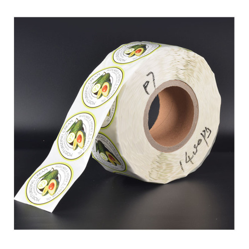 Daily chemical PVC label stickers Food packaging logo trademark printing coated paper self-adhesive label sticker production