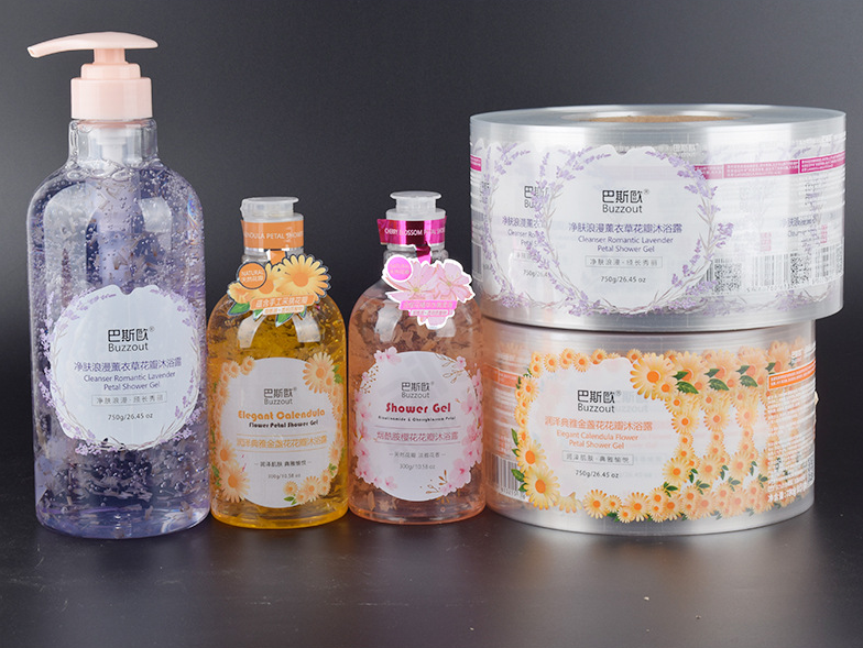 Roll self-adhesive label transparent label printing self-adhesive label trademark special-shaped label with logo label