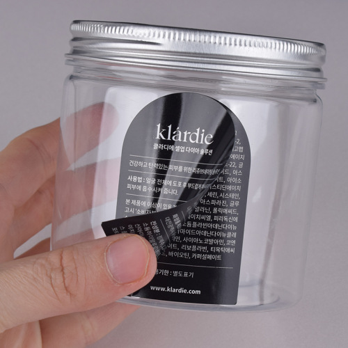 Custom double sided printed self-adhesive label stickers double layer label self-adhesive sticker printing