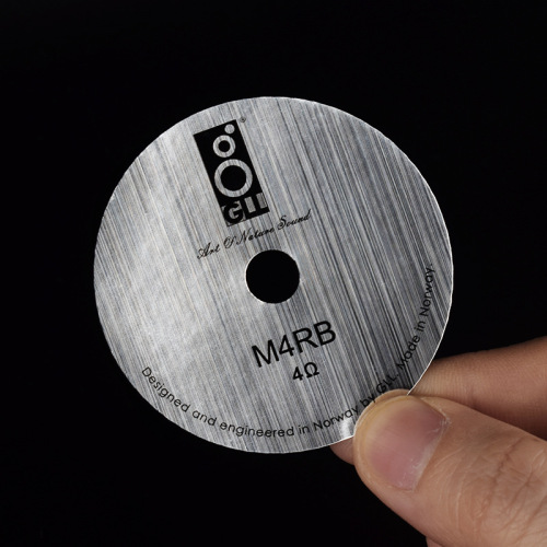 Brushed silver sticker matte silver light silver sticker color transparent label bottle sticker machine pvc sticker printing